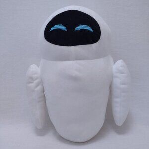 Disney Pixar Wall-E EVE Plush 13" Smiling Soft Stuffed Animal Toy Pillow VG+
